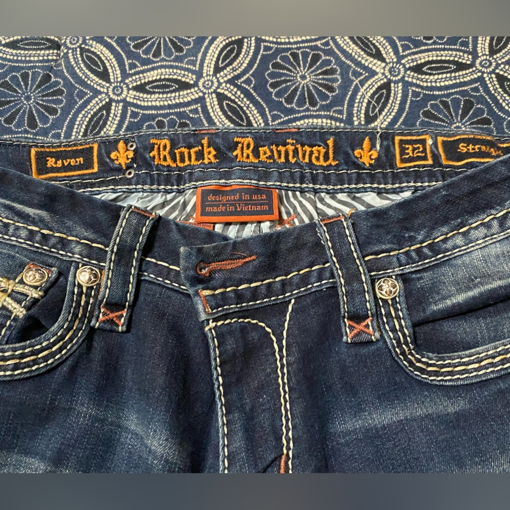 Rock Revival Jeans Straight/Raven